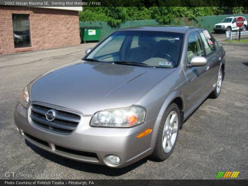 Sterling Mist Metallic / Frost 2002 Nissan Maxima SE