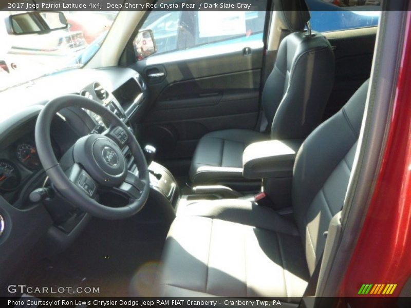Deep Cherry Red Crystal Pearl / Dark Slate Gray 2017 Jeep Patriot Latitude 4x4