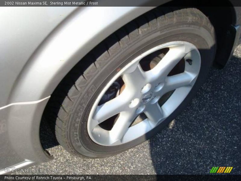 Sterling Mist Metallic / Frost 2002 Nissan Maxima SE
