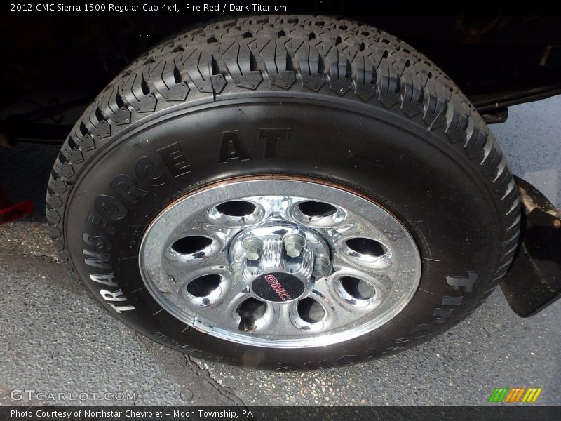 Fire Red / Dark Titanium 2012 GMC Sierra 1500 Regular Cab 4x4