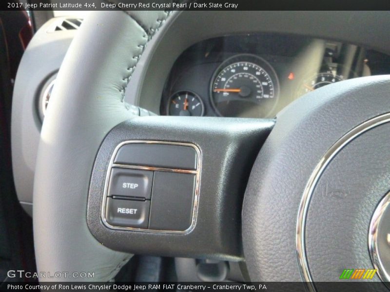 Deep Cherry Red Crystal Pearl / Dark Slate Gray 2017 Jeep Patriot Latitude 4x4