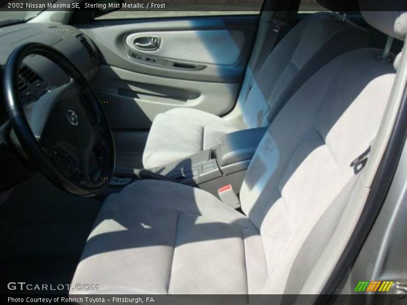 Sterling Mist Metallic / Frost 2002 Nissan Maxima SE