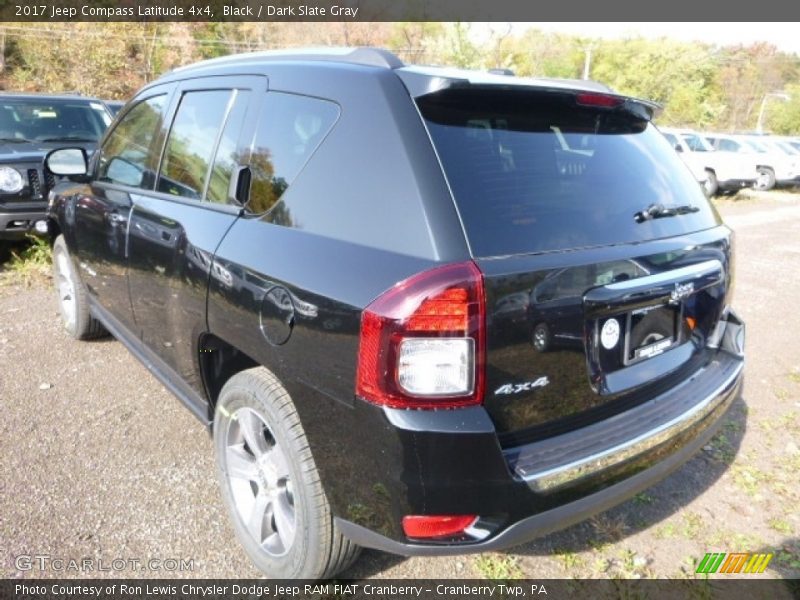 Black / Dark Slate Gray 2017 Jeep Compass Latitude 4x4