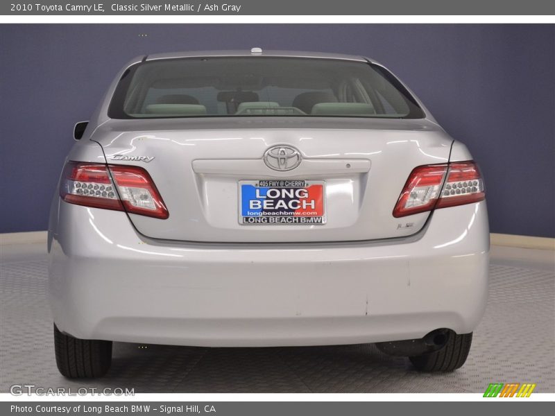 Classic Silver Metallic / Ash Gray 2010 Toyota Camry LE