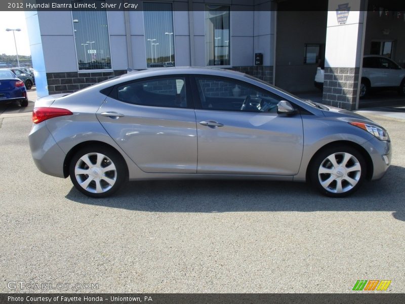 Silver / Gray 2012 Hyundai Elantra Limited
