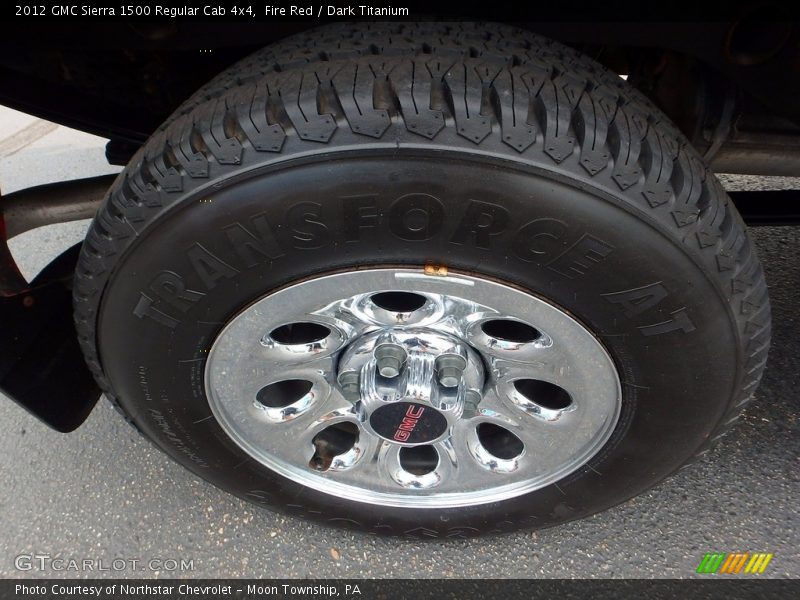 Fire Red / Dark Titanium 2012 GMC Sierra 1500 Regular Cab 4x4