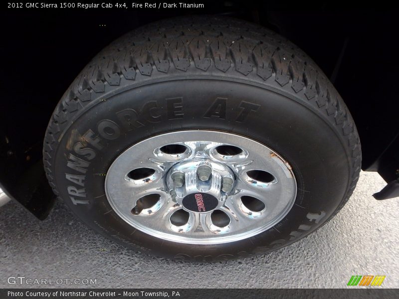 Fire Red / Dark Titanium 2012 GMC Sierra 1500 Regular Cab 4x4