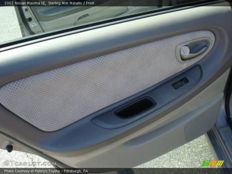 Sterling Mist Metallic / Frost 2002 Nissan Maxima SE