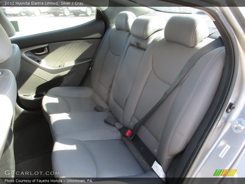Silver / Gray 2012 Hyundai Elantra Limited