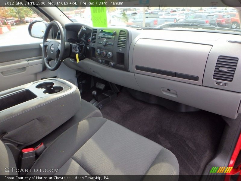 Fire Red / Dark Titanium 2012 GMC Sierra 1500 Regular Cab 4x4