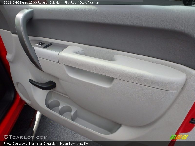 Fire Red / Dark Titanium 2012 GMC Sierra 1500 Regular Cab 4x4