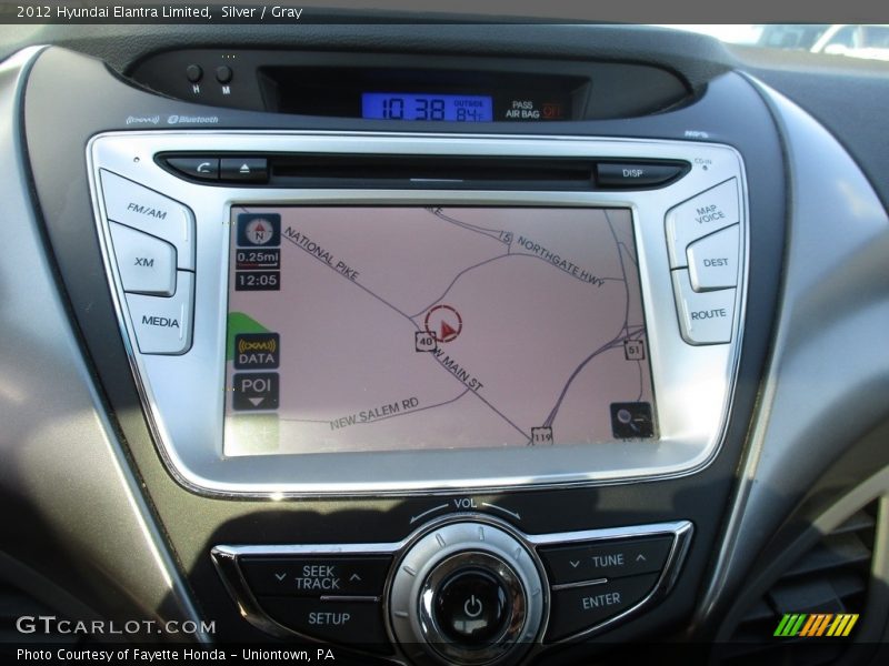 Silver / Gray 2012 Hyundai Elantra Limited