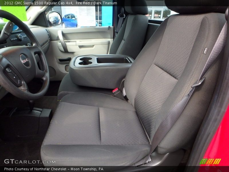 Fire Red / Dark Titanium 2012 GMC Sierra 1500 Regular Cab 4x4