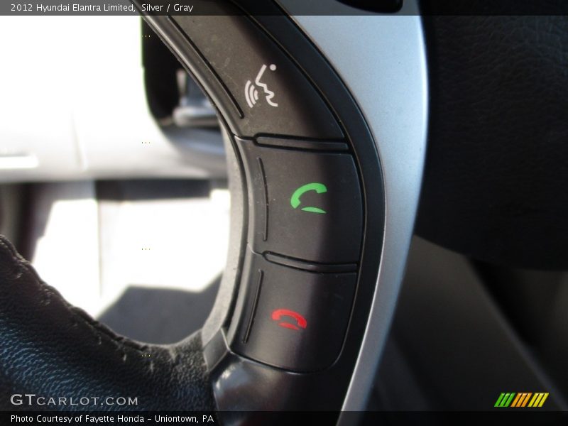 Silver / Gray 2012 Hyundai Elantra Limited