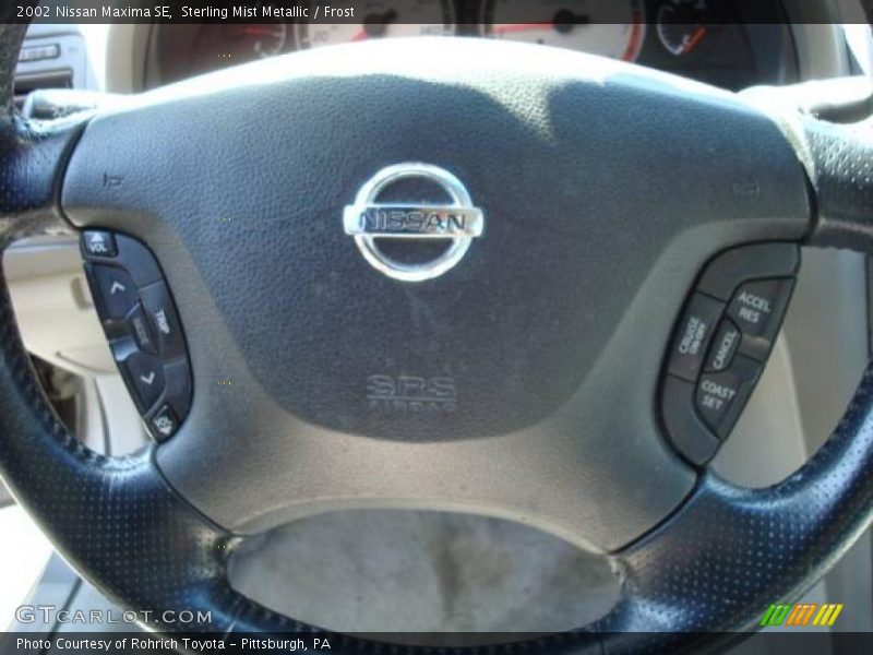 Sterling Mist Metallic / Frost 2002 Nissan Maxima SE