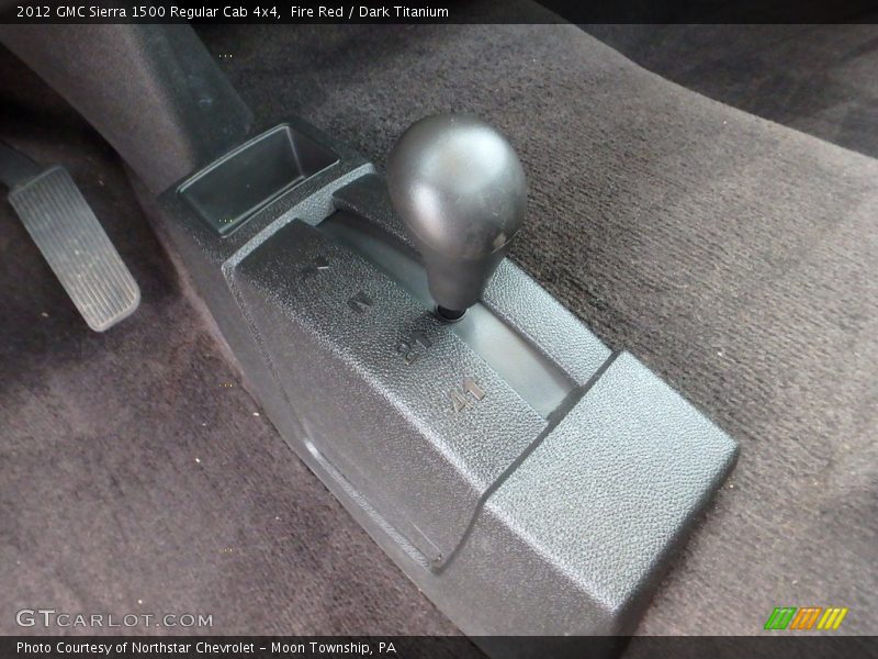 Fire Red / Dark Titanium 2012 GMC Sierra 1500 Regular Cab 4x4