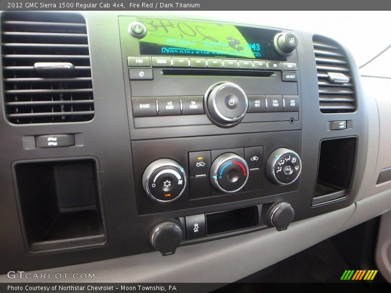 Fire Red / Dark Titanium 2012 GMC Sierra 1500 Regular Cab 4x4