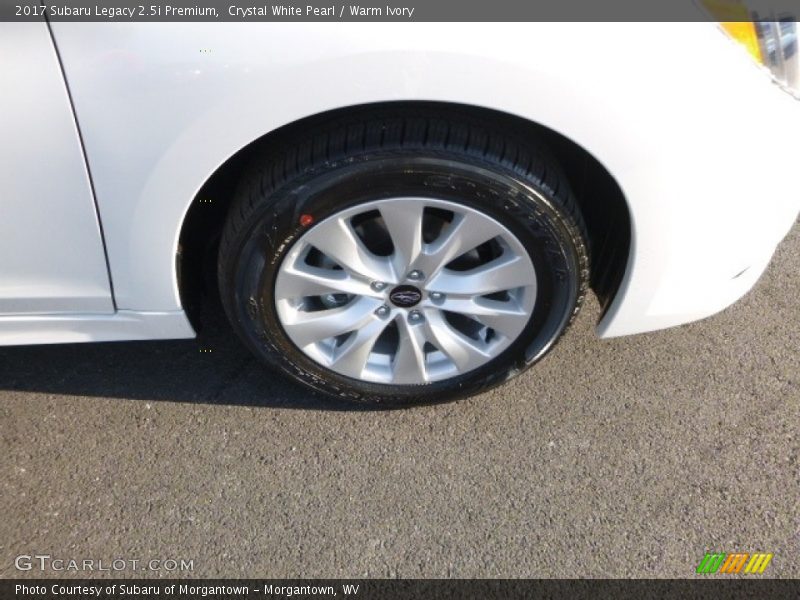 Crystal White Pearl / Warm Ivory 2017 Subaru Legacy 2.5i Premium
