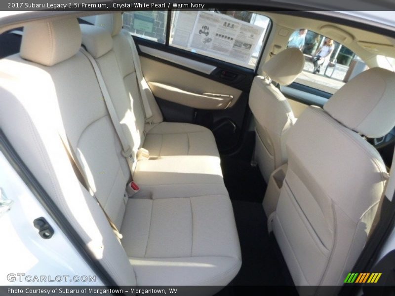 Crystal White Pearl / Warm Ivory 2017 Subaru Legacy 2.5i Premium