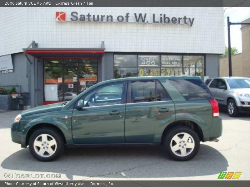 Cypress Green / Tan 2006 Saturn VUE V6 AWD