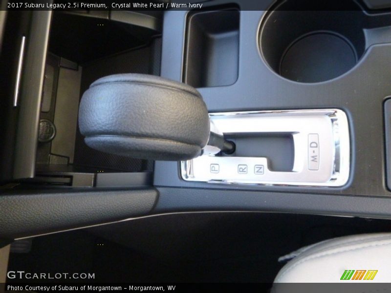 Crystal White Pearl / Warm Ivory 2017 Subaru Legacy 2.5i Premium