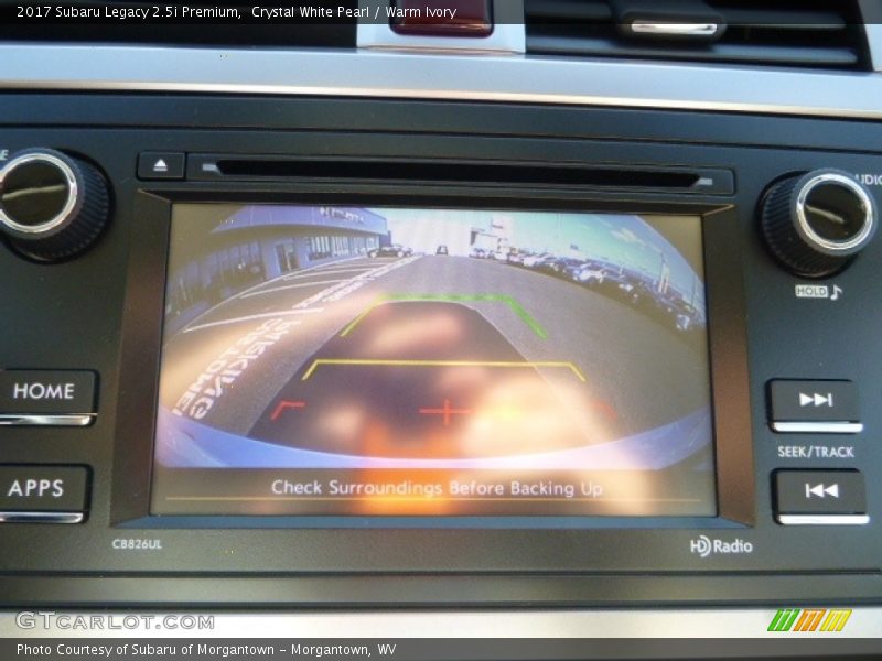Crystal White Pearl / Warm Ivory 2017 Subaru Legacy 2.5i Premium