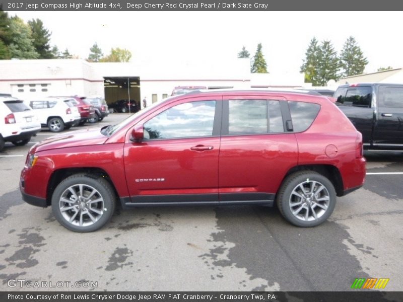  2017 Compass High Altitude 4x4 Deep Cherry Red Crystal Pearl