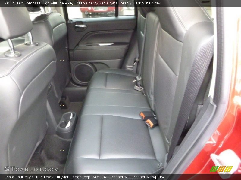 Rear Seat of 2017 Compass High Altitude 4x4