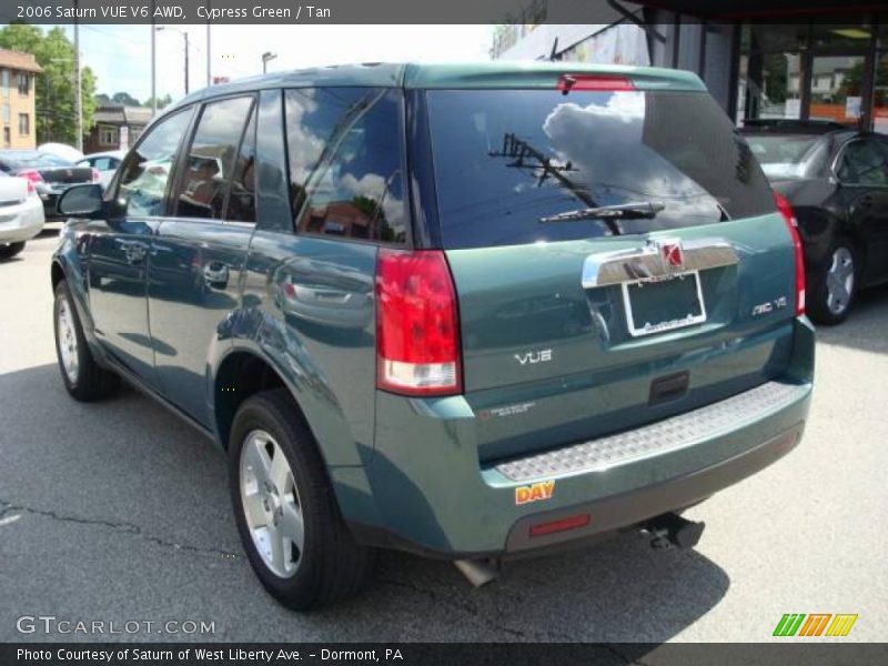 Cypress Green / Tan 2006 Saturn VUE V6 AWD