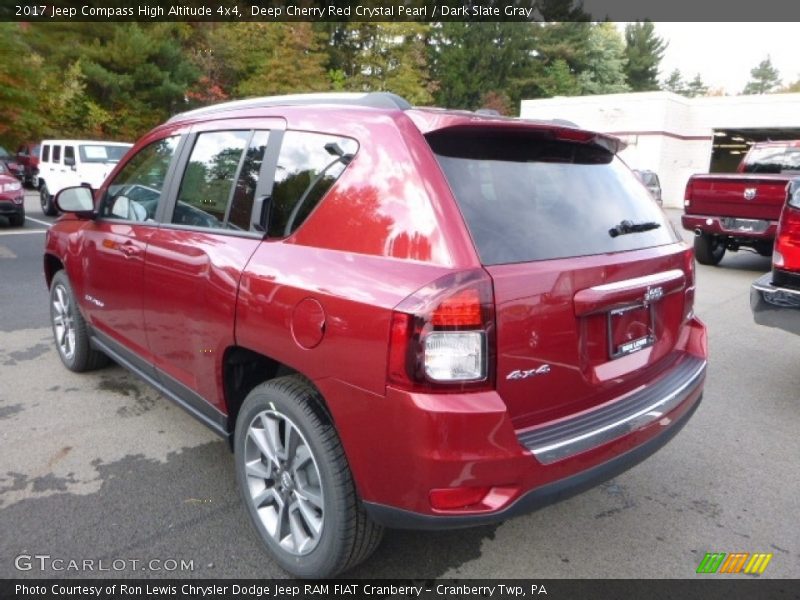  2017 Compass High Altitude 4x4 Deep Cherry Red Crystal Pearl