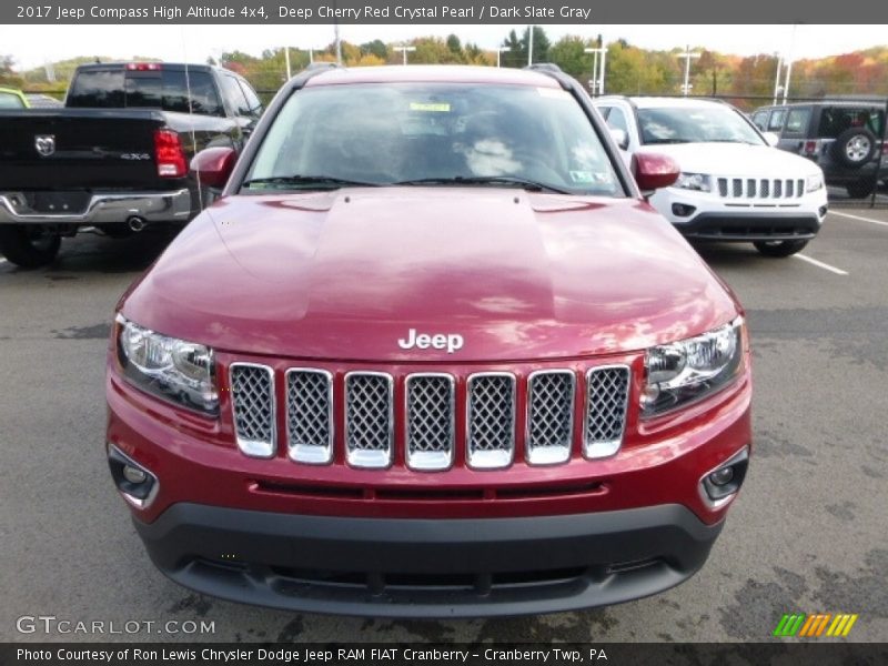  2017 Compass High Altitude 4x4 Deep Cherry Red Crystal Pearl