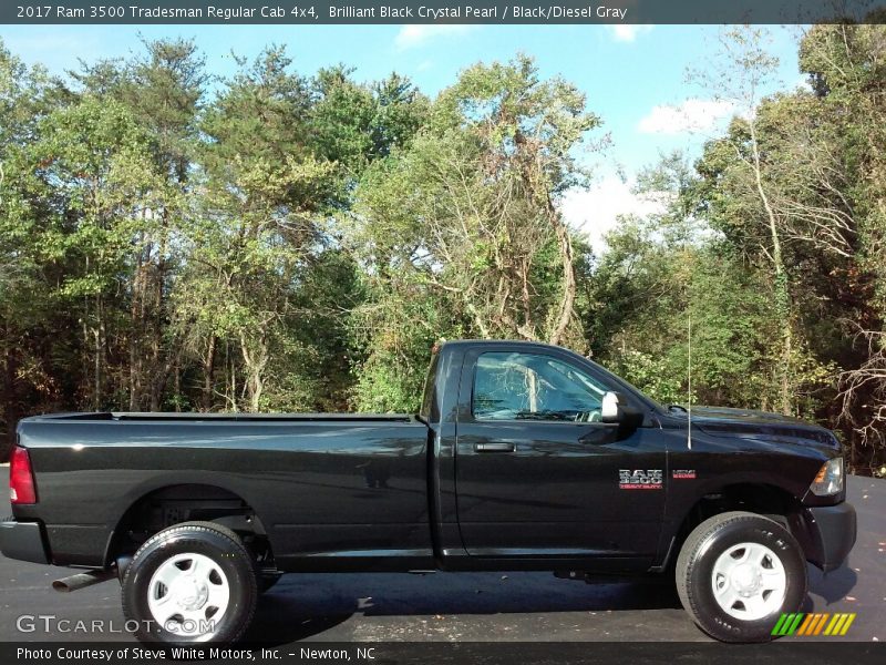  2017 3500 Tradesman Regular Cab 4x4 Brilliant Black Crystal Pearl