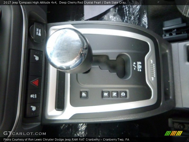  2017 Compass High Altitude 4x4 6 Speed Automatic Shifter