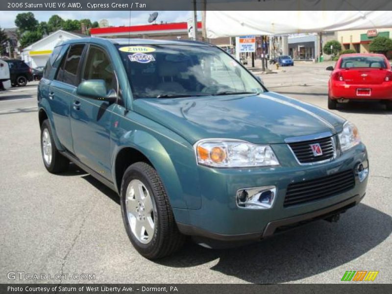 Cypress Green / Tan 2006 Saturn VUE V6 AWD
