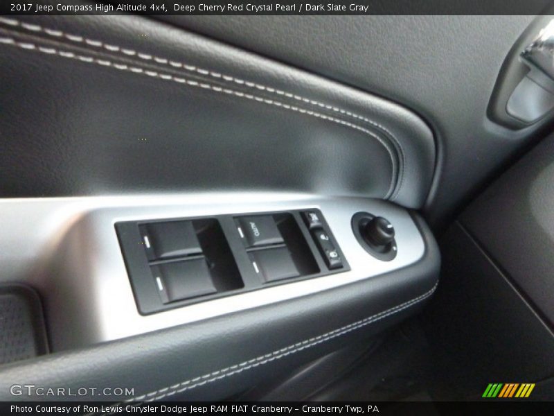 Controls of 2017 Compass High Altitude 4x4