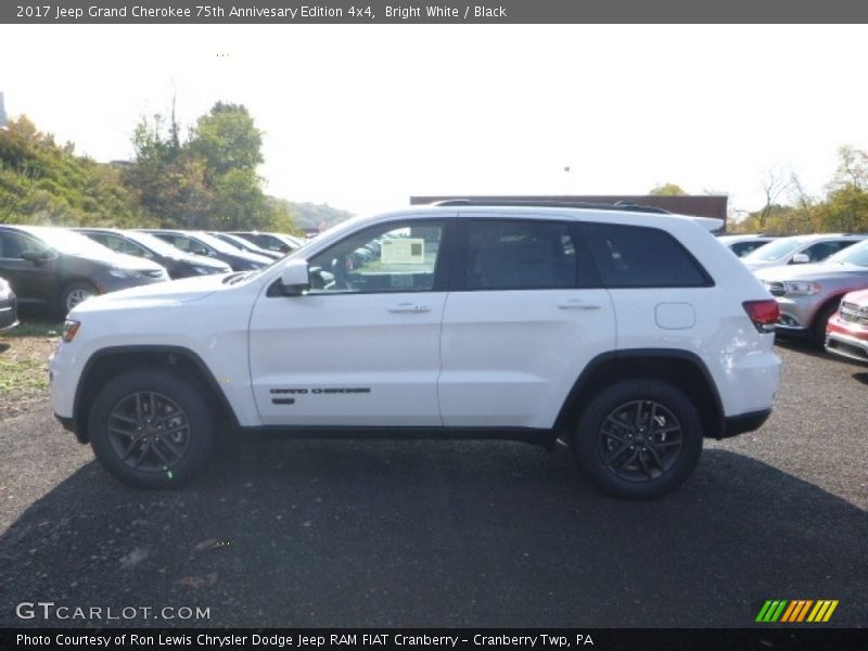 Bright White / Black 2017 Jeep Grand Cherokee 75th Annivesary Edition 4x4