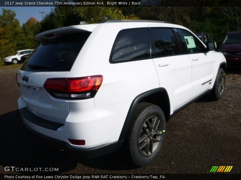 Bright White / Black 2017 Jeep Grand Cherokee 75th Annivesary Edition 4x4