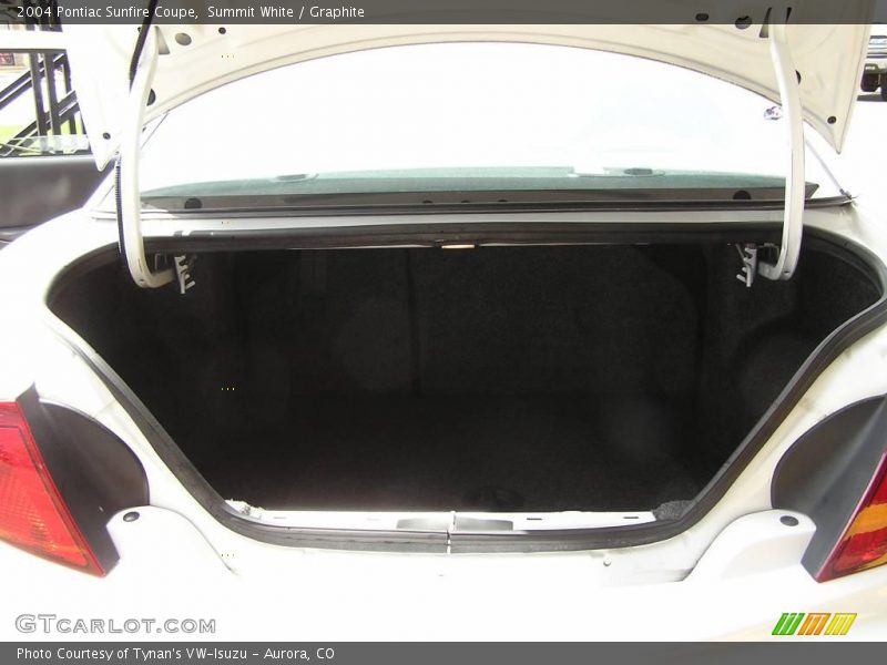 Summit White / Graphite 2004 Pontiac Sunfire Coupe