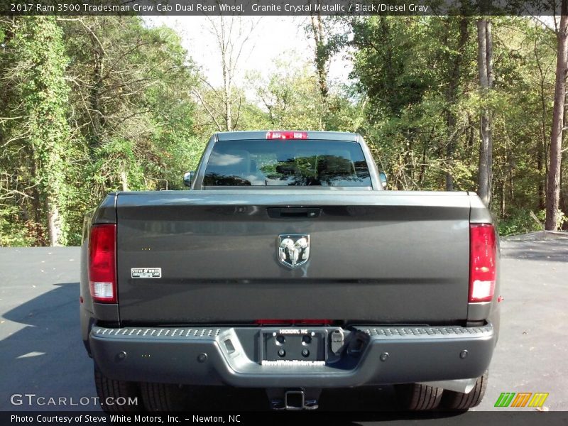 Granite Crystal Metallic / Black/Diesel Gray 2017 Ram 3500 Tradesman Crew Cab Dual Rear Wheel