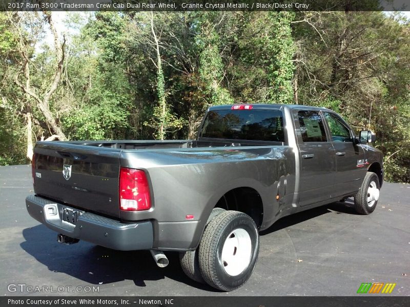 Granite Crystal Metallic / Black/Diesel Gray 2017 Ram 3500 Tradesman Crew Cab Dual Rear Wheel