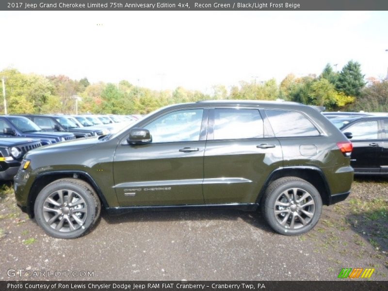  2017 Grand Cherokee Limited 75th Annivesary Edition 4x4 Recon Green