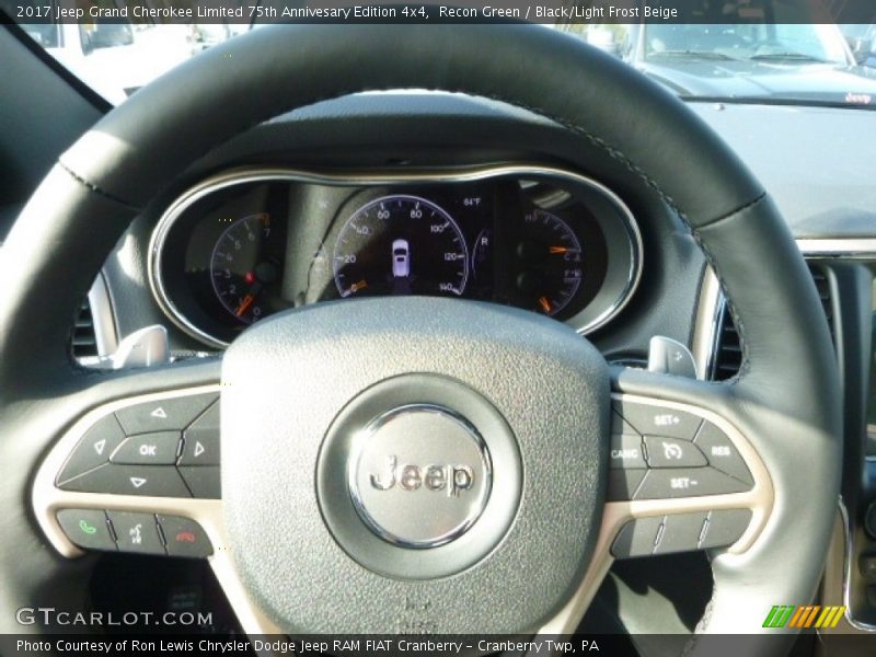 Recon Green / Black/Light Frost Beige 2017 Jeep Grand Cherokee Limited 75th Annivesary Edition 4x4