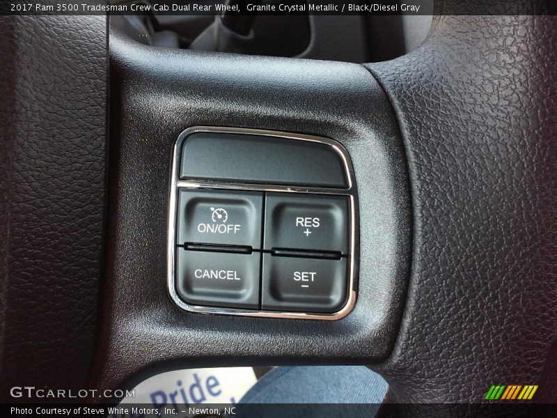 Controls of 2017 3500 Tradesman Crew Cab Dual Rear Wheel