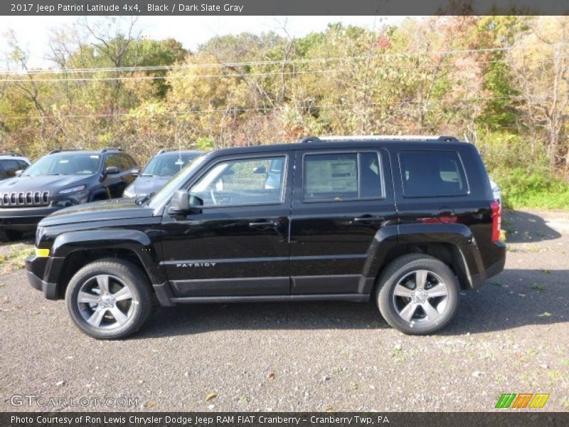 Black / Dark Slate Gray 2017 Jeep Patriot Latitude 4x4