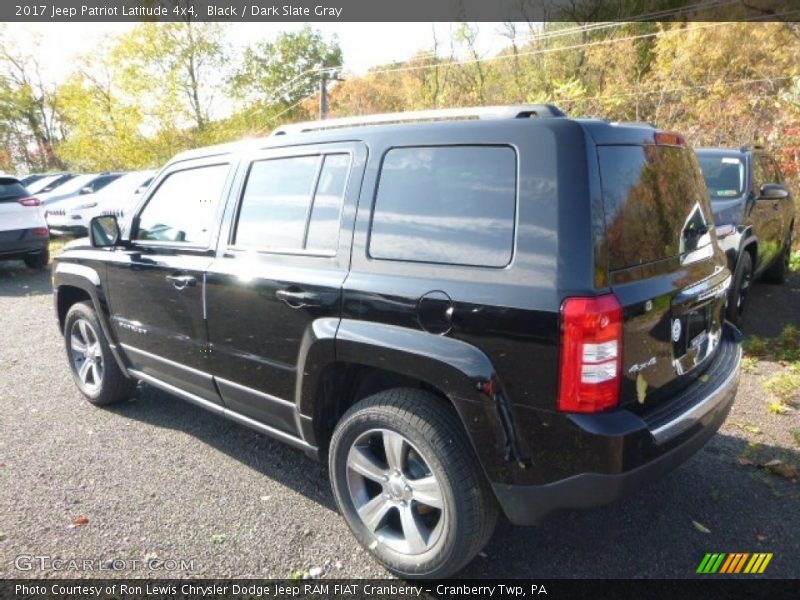 Black / Dark Slate Gray 2017 Jeep Patriot Latitude 4x4
