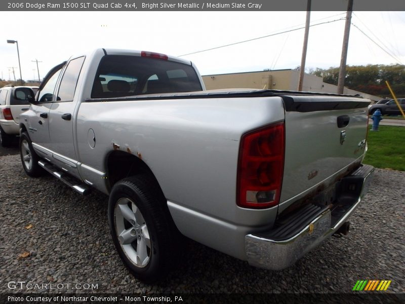Bright Silver Metallic / Medium Slate Gray 2006 Dodge Ram 1500 SLT Quad Cab 4x4