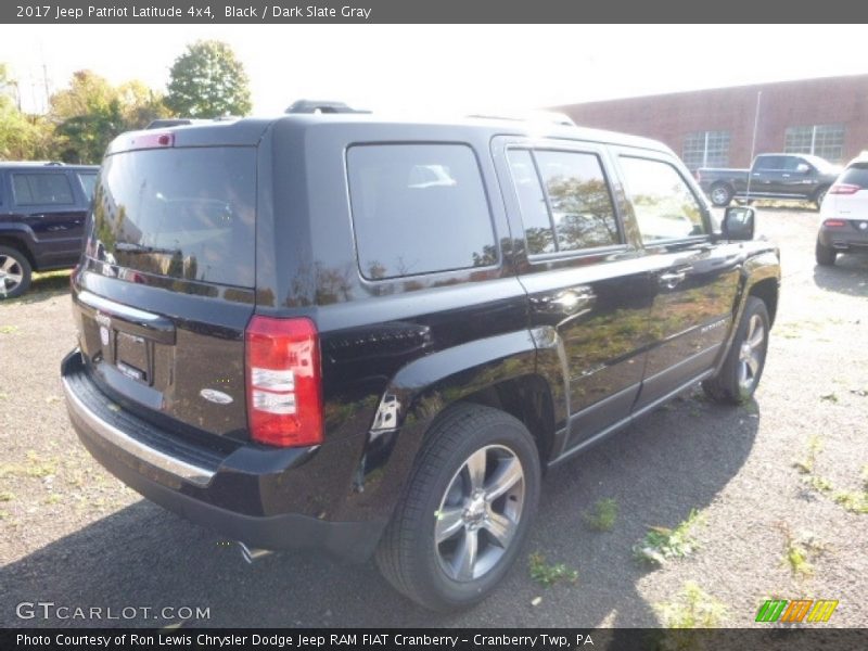 Black / Dark Slate Gray 2017 Jeep Patriot Latitude 4x4