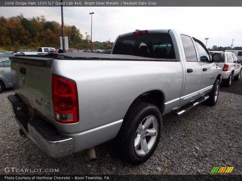 Bright Silver Metallic / Medium Slate Gray 2006 Dodge Ram 1500 SLT Quad Cab 4x4
