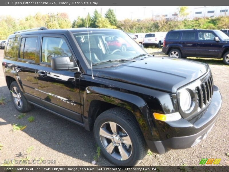 Black / Dark Slate Gray 2017 Jeep Patriot Latitude 4x4