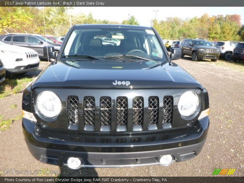 Black / Dark Slate Gray 2017 Jeep Patriot Latitude 4x4